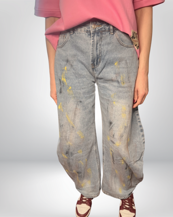 Jeans Vernice baggy