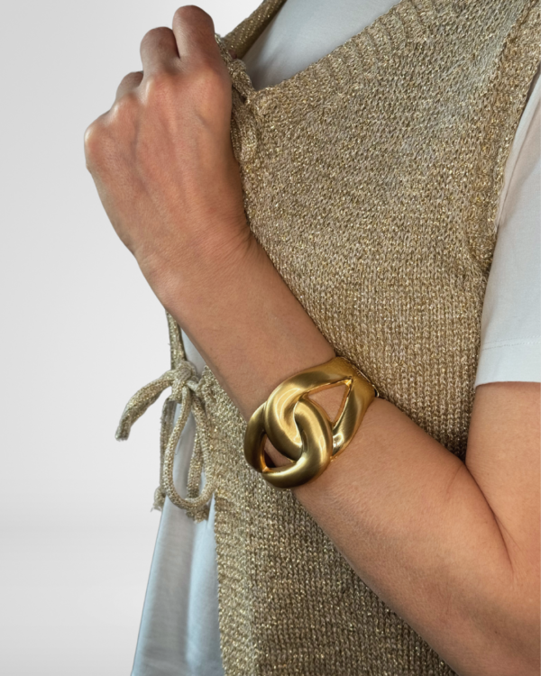 Bracciale Infinito placcato in oro