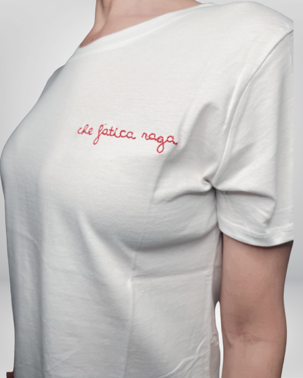 T-shirt "Che fatica raga" VICBEE