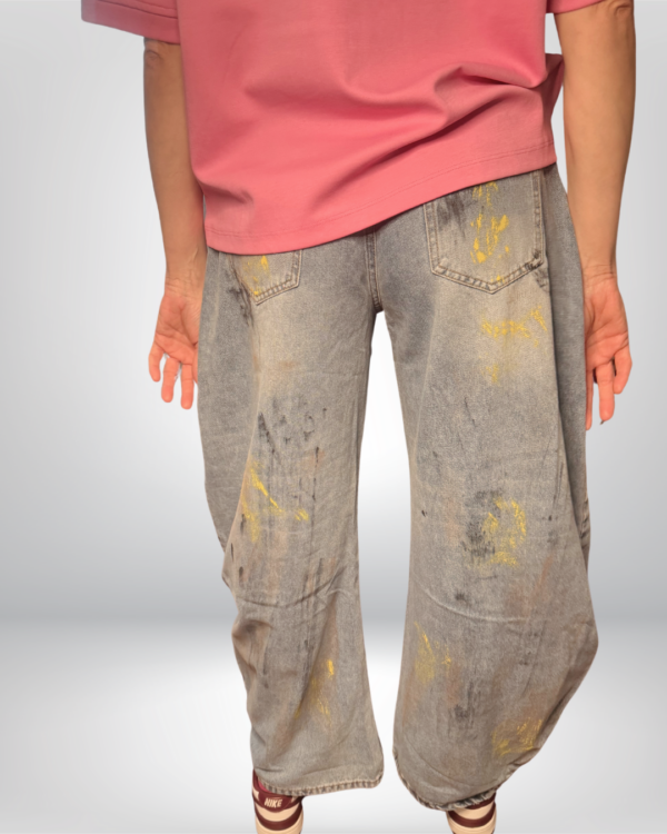 Jeans Vernice baggy - immagine 2