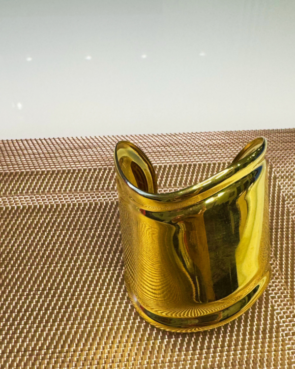 Bracciale Cleo in acciaio placcato in oro - immagine 2