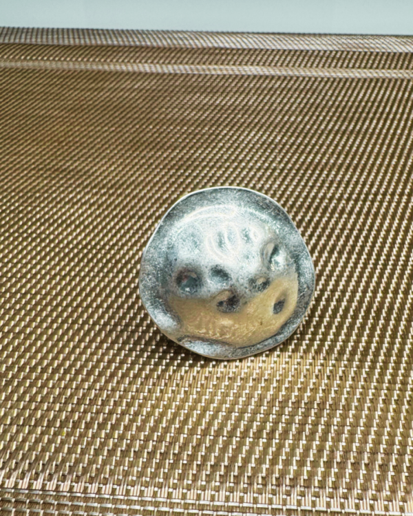 Anello Bottone in argento - immagine 3
